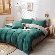 Set di copriletto reversibile - moderno - 3 pezzi - 200x200 cm