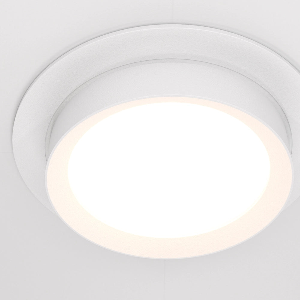 Maytoni Hoop faretto incasso tondo bianco GX53 15W