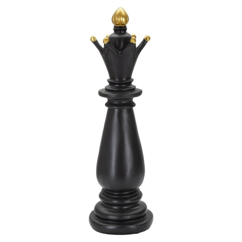 Alfiere Nero E Oro cm ø 12,5x38,5