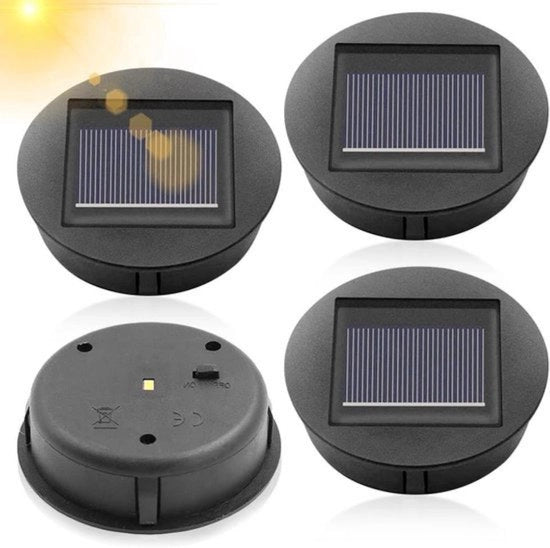 Componenti di riserva alimentate da energia solare - lampade solari di ricambio - 4 pezzi