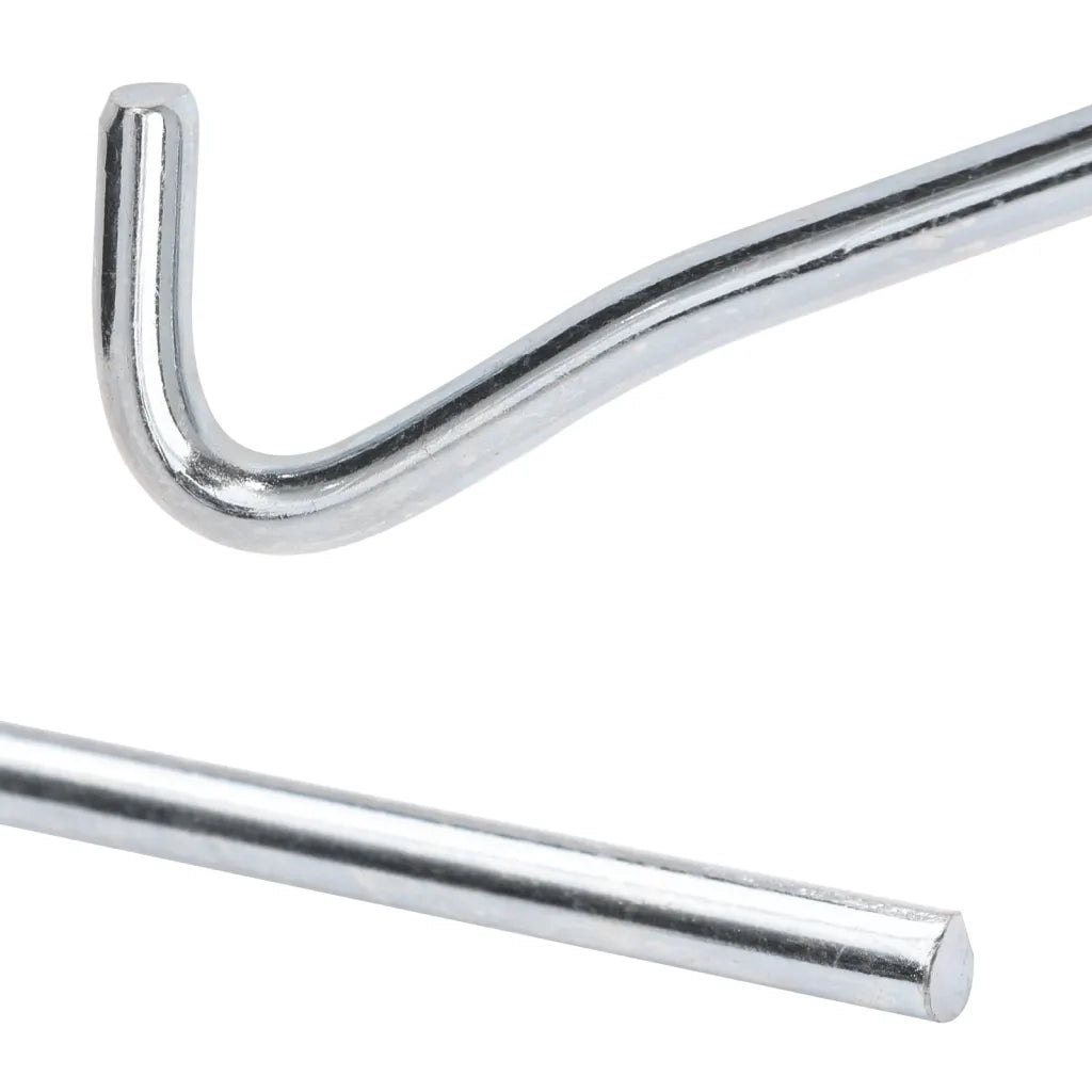 Picchetti per Tenda 50 pz 23 cm Ø7 mm in Acciaio Zincato 4009334