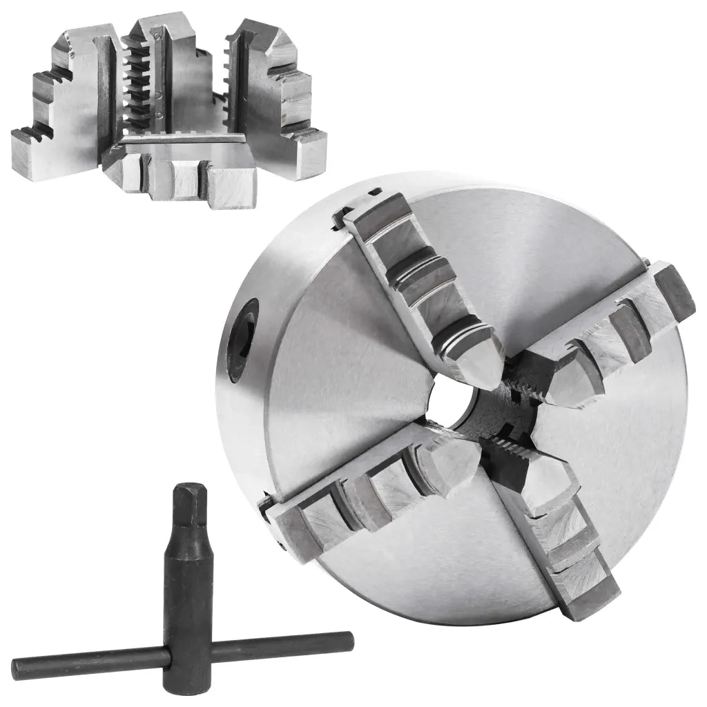 Mandrino per Tornio a 4 Griffe Autocentrante 125 mm K12 125 146710
