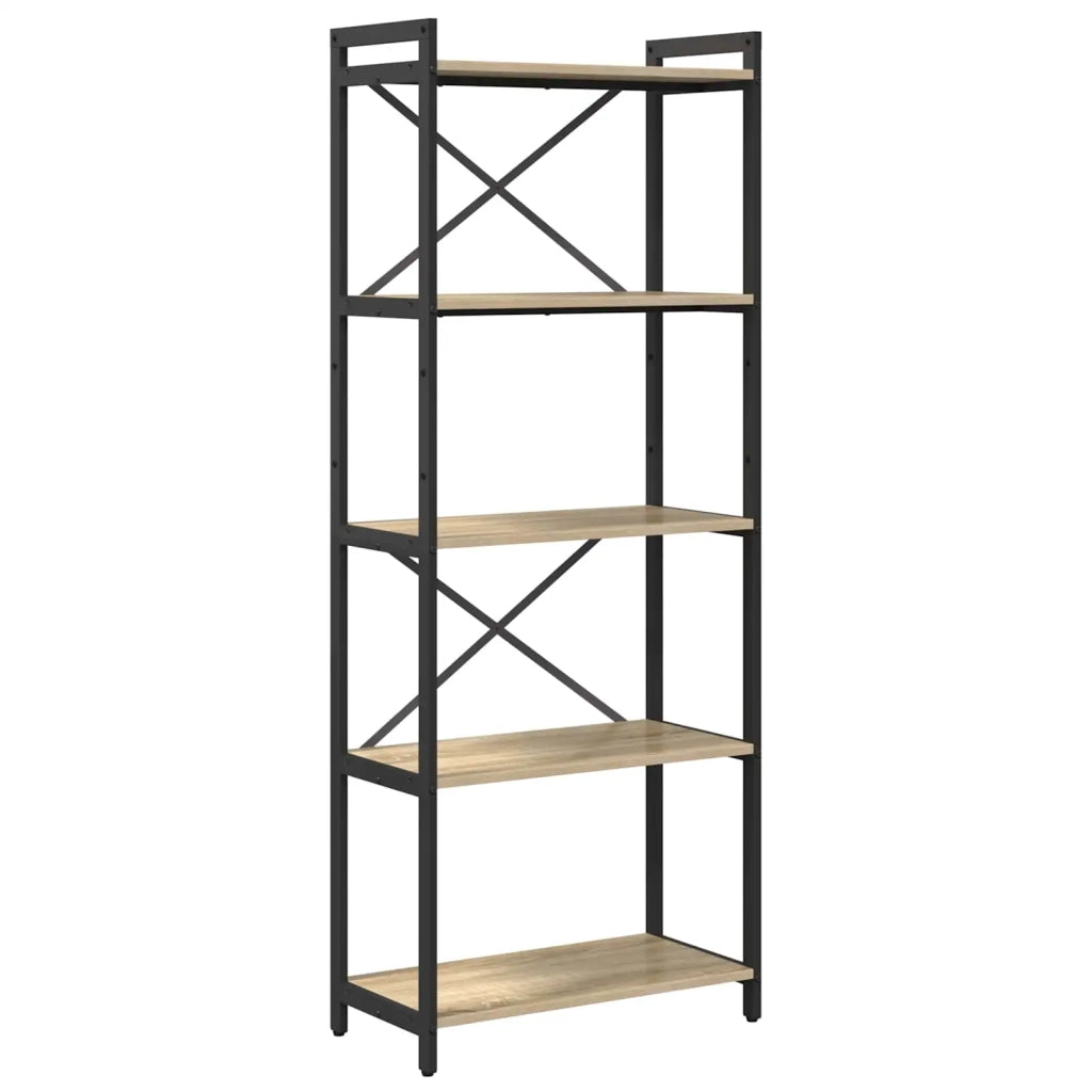Libreria Rovere Sonoma 60 x 30 x 155 cm Legno multistrato 868384