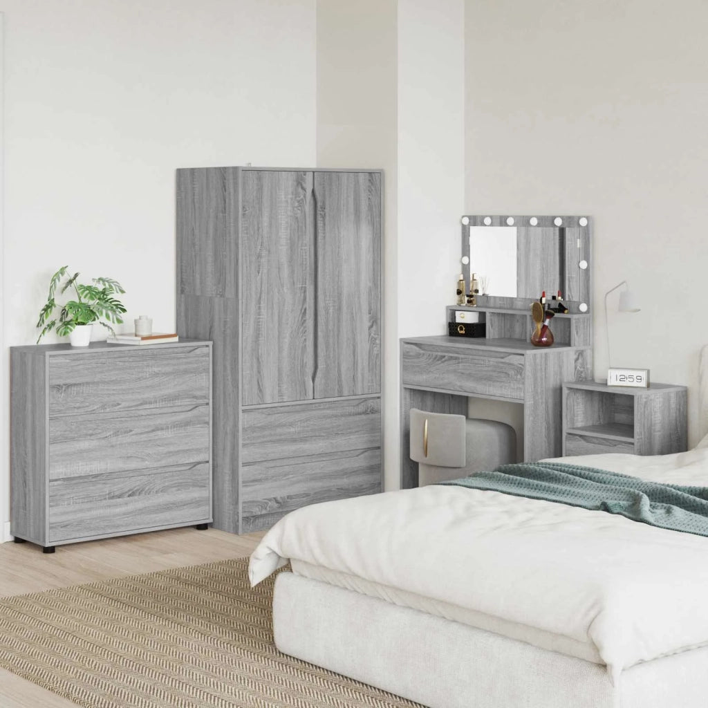 Armadio Grigio Sonoma 80 x 31 x 81 cm Legno multistrato 888853