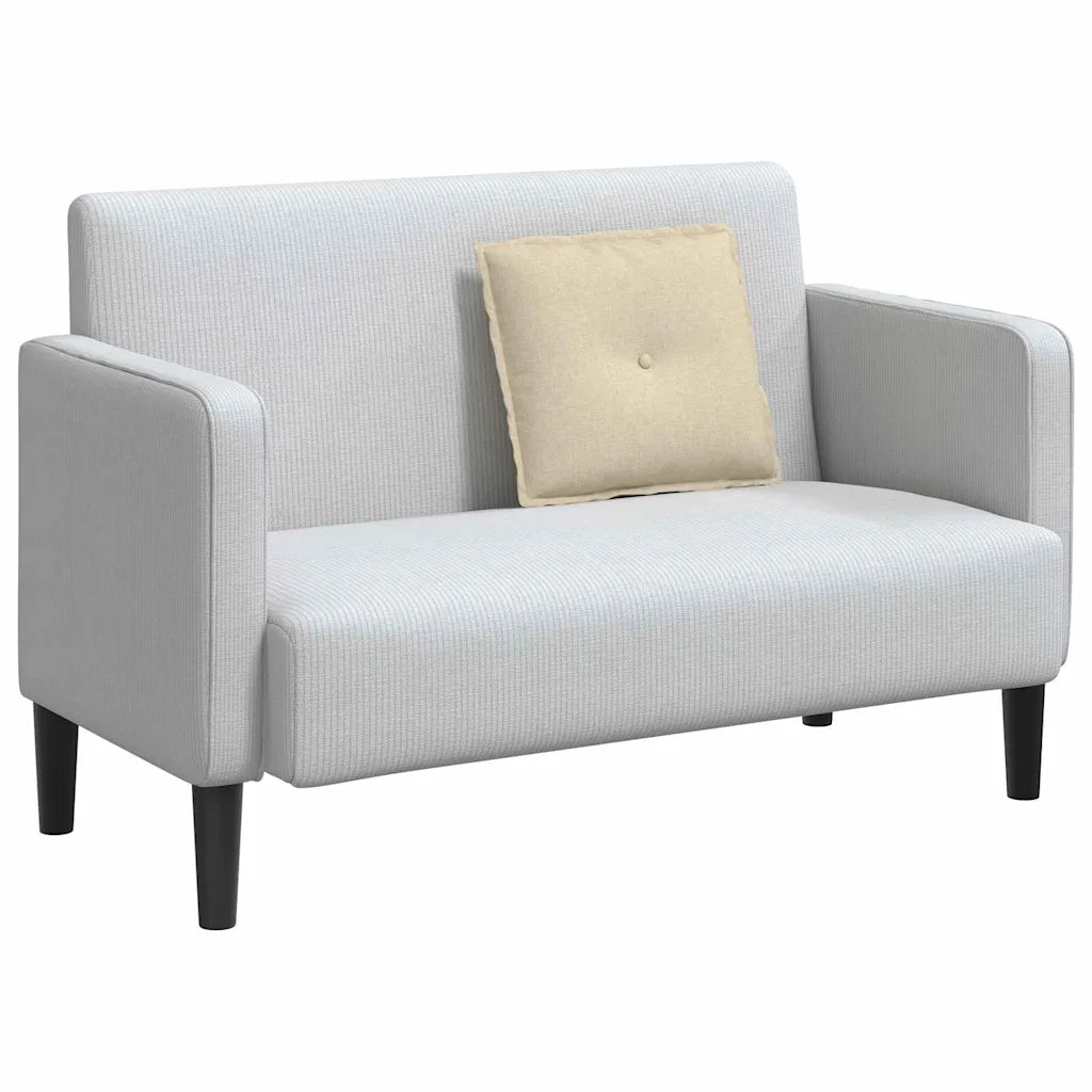 Cuscino per Schiena Crema 50 x 19 x 45 cm Tessuto