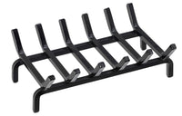 Brucialegna Braciere per Stufa 40x25 cm in Ferro Belfer 900/E Nero