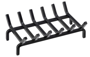 Brucialegna Braciere per Stufa 40x25 cm in Ferro Belfer 900/E Nero