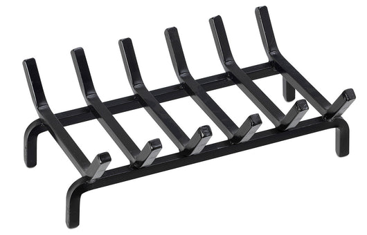 Brucialegna Braciere per Stufa 40x25 cm in Ferro Belfer 900/E Nero