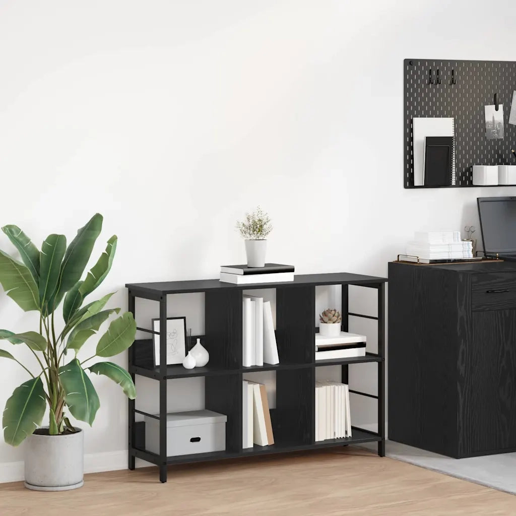 Libreria Rovere Nero 102 x 32 x 72,5 cm Legno multistrato