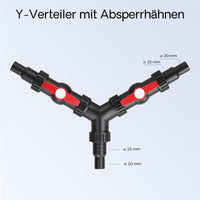 set per laghetti filtro da 60000l chiarificatore 36W pompa 80W ECO tubo 25m