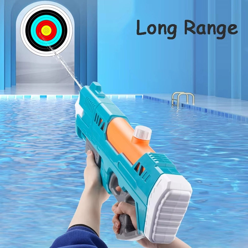 Trade Shop - Pistola Ad Acqua 25cm Grande Capacità Giocattolo Divertimento Estivo Per Bambini 618572 -
