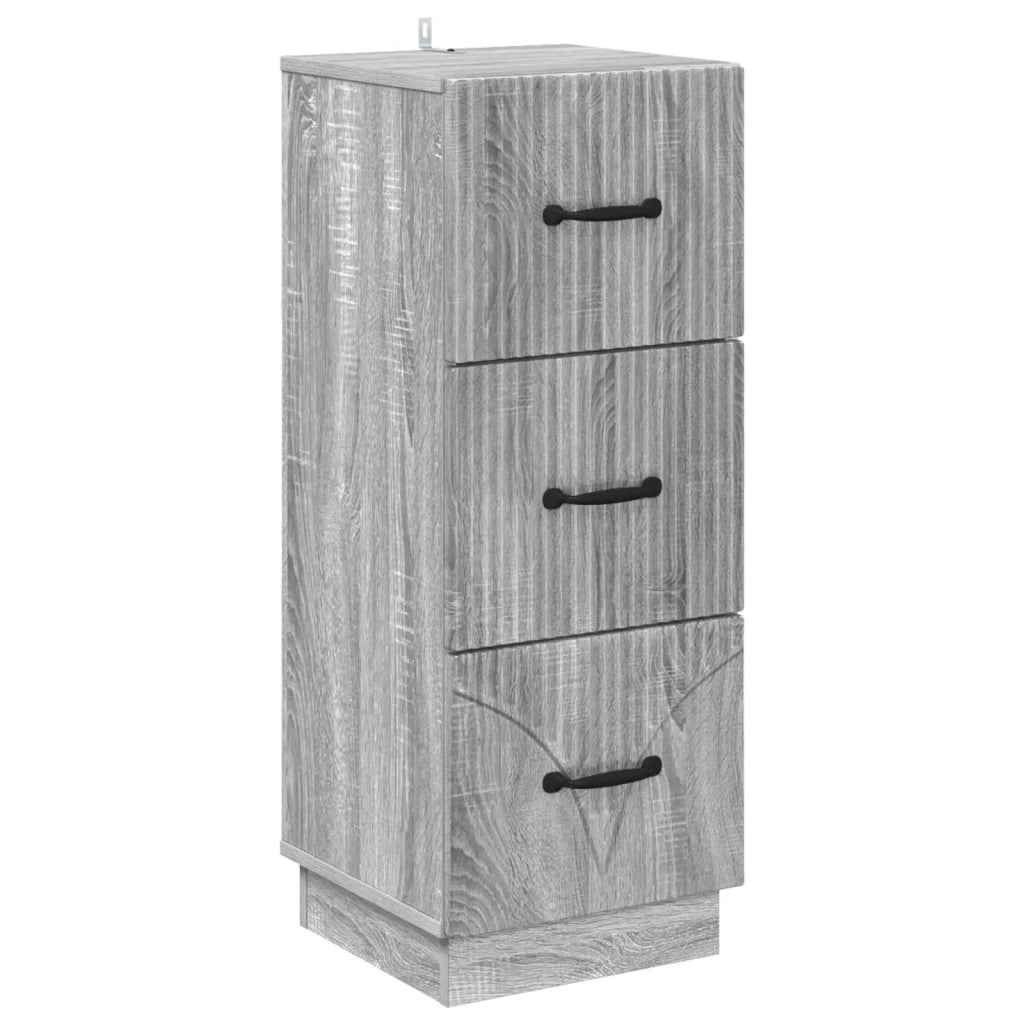 Mobile con Cassetti Grigio Sonoma 33 x 34,5 x 87 cm 895311