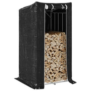 Rastrelliera per Legna con Copertura Antipioggia 100x100x200 cm 4104951