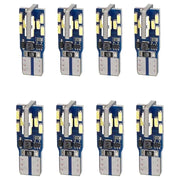 8pcs Lampada Led T10 W5W 194 168 24 SMD 4014 Luce Auto Camion 12V 24V Canbus 1.5W 100lm 25mm Bianco Freddo 6500K