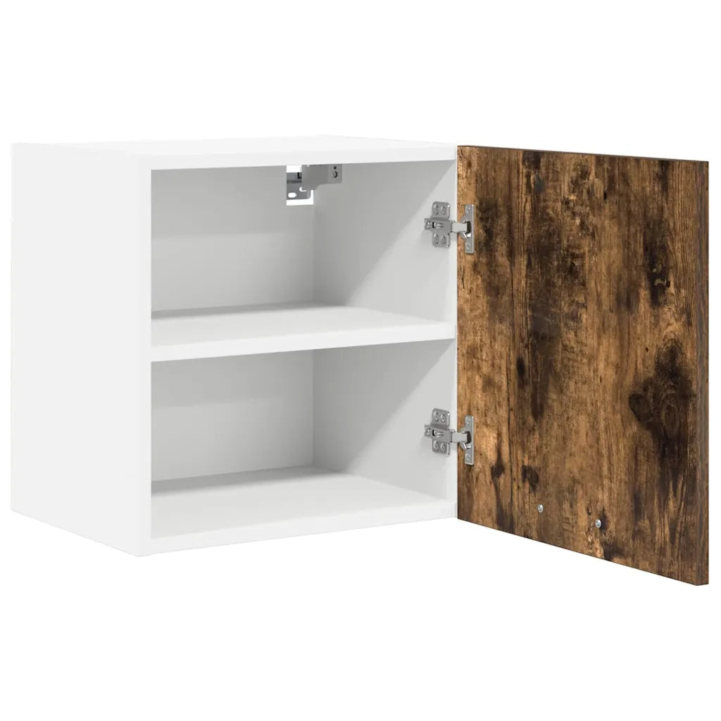 Armadio pensile Rovere Affumicato e Bianco 40 x 31 x 40 cm
