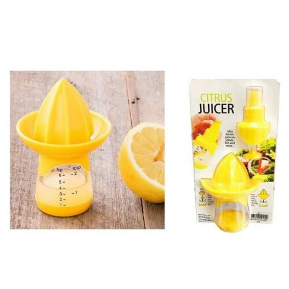 Trade Shop - Spremiagrumi Spremi Limoni Agrumi Arancia Con Dosatore Spray Condimento -