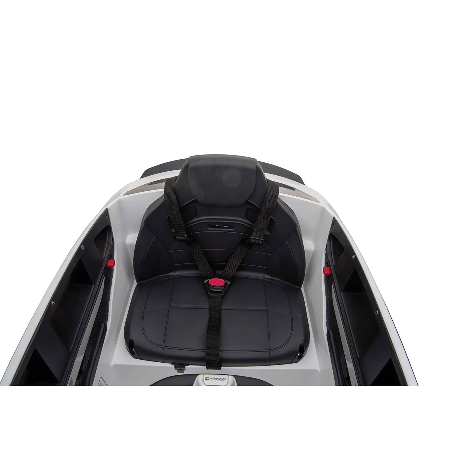 Macchina Elettrica per Bambini Licenza Ufficiale Mercedes AMG GLC63S Coupè 10,8V 5,4 Ah Bianco