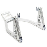 Cavalletto da officina per ruota posteriore moto uso universale supporto di sollevamento moto in alluminio 16_0002932
