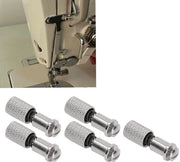 Accessori per macchina da cucire - 5 pezzi - Morsetto per piede - Acciaio inossidabile - Industriale - Compatibile con macchine da cucire - Risparmio di tempo