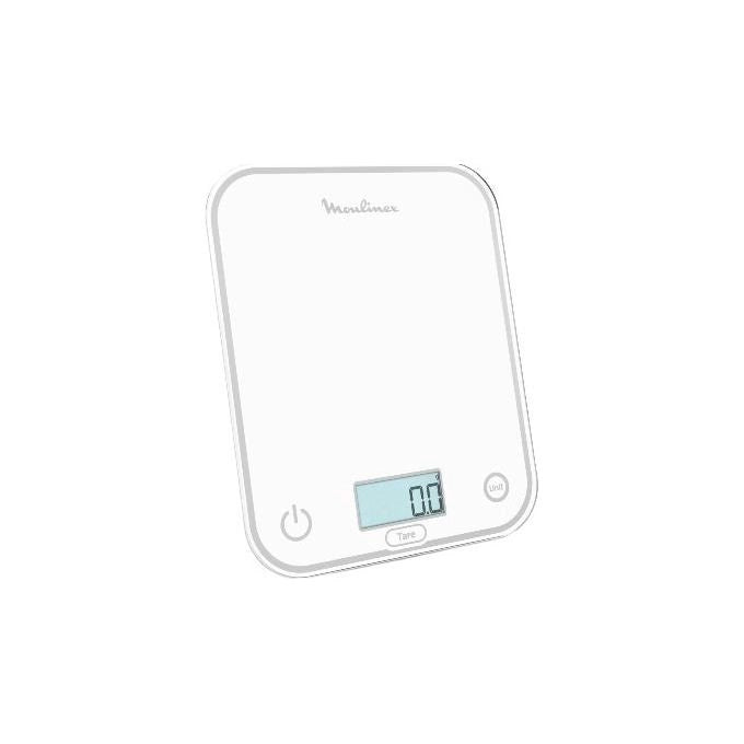 Moulinex BN50U0 bilancia da cucina Bianco Superficie piana Rettangolo Bilancia da cucina elettronica