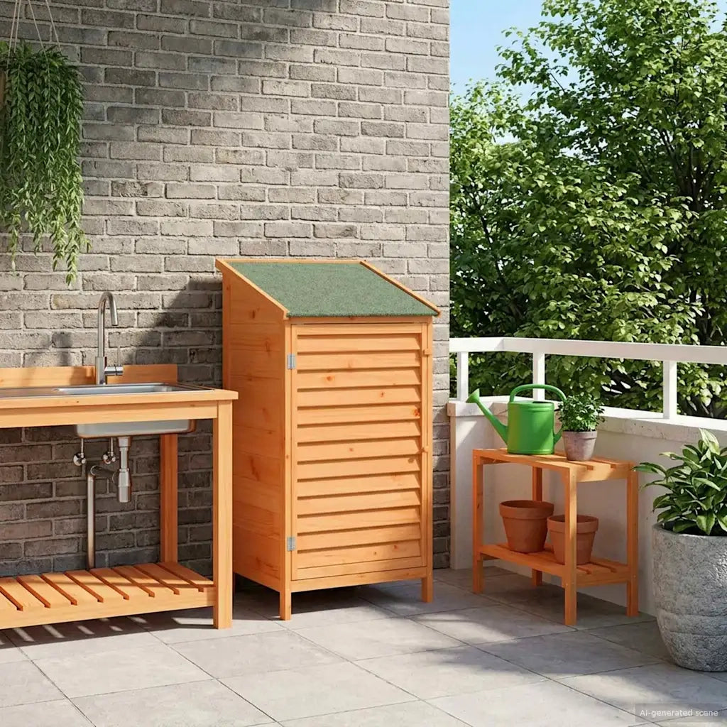 Capanno da Giardino Marrone 59 x 56 x 113,5 cm CFW1677547