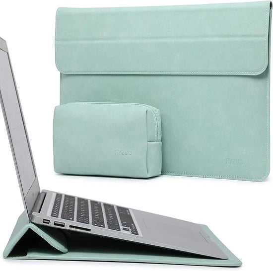 Porta Laptop 13 Pollici con Funzionalità Standard Compatibile con MacBook Air 13 M1 2018-2021/MacBook Pro 13 M1 2016-2021/iPad Pro 12,9 2018-2021/Dell XPS 13/Surface Pro X 7 6 5 4 3, Verde Menta