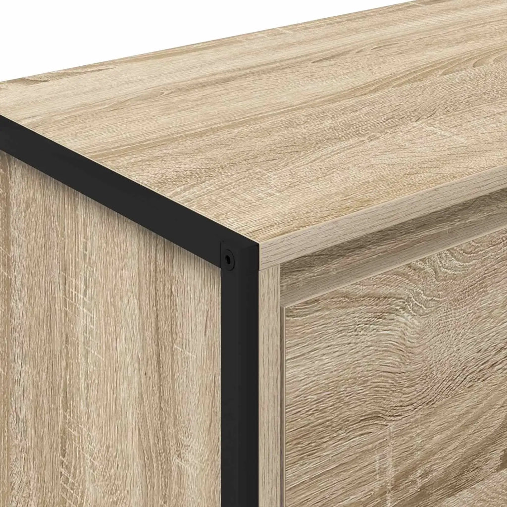Mobile laterale Sonoma 96,5 x 30 x 75 cm Legno multistrato 886607