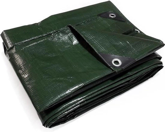 Tela Acquatica Verde 140g per Tenda, Pavimento, Ombrellone e Campeggio