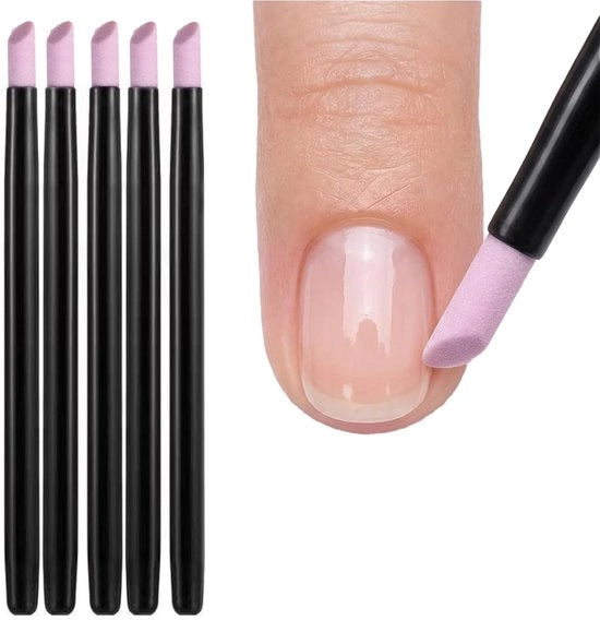 Kit di manicure professionale - Set di rimozione della guaina ungueale - Strisce di abrasione a quarts - Manubri antiscivolo per mano - Manicure set per cura professionale - Materiale duraturo - Kit di manicure