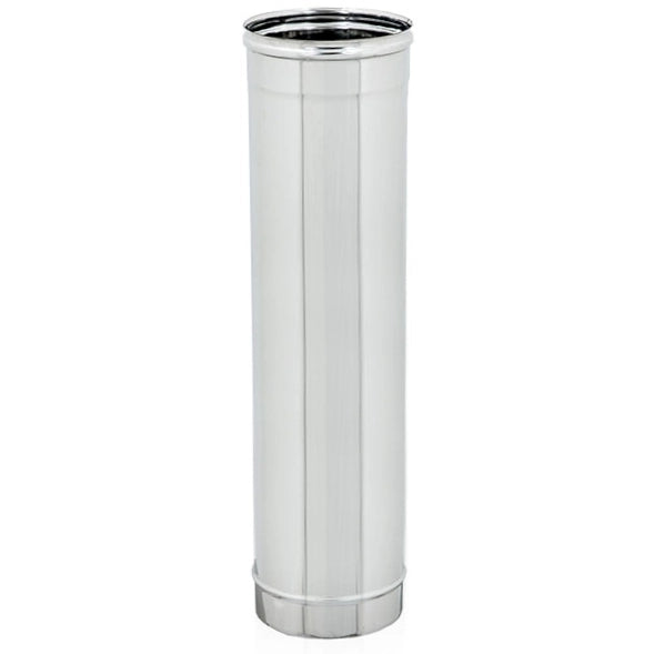 TUBO LINEARE D.80MM INOX AISI 304 100CM
