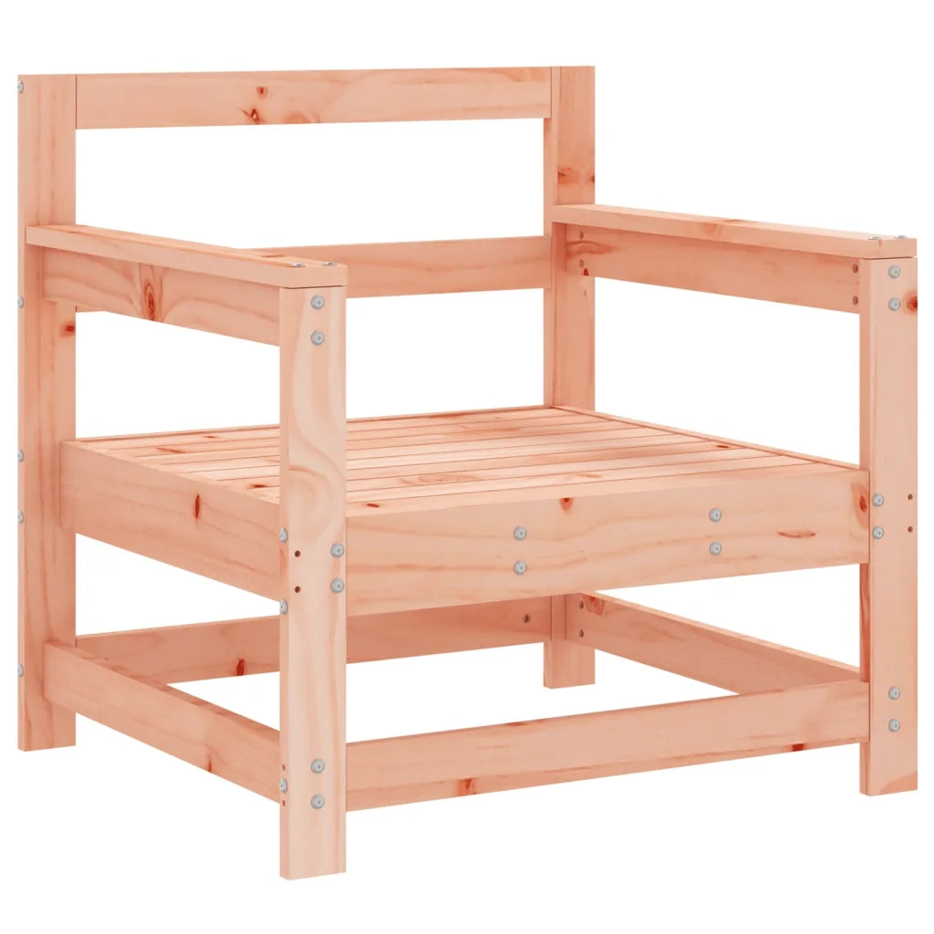 Sedia da patio-Sedie da Giardino 2 pz in Legno Massello di Douglas 703074