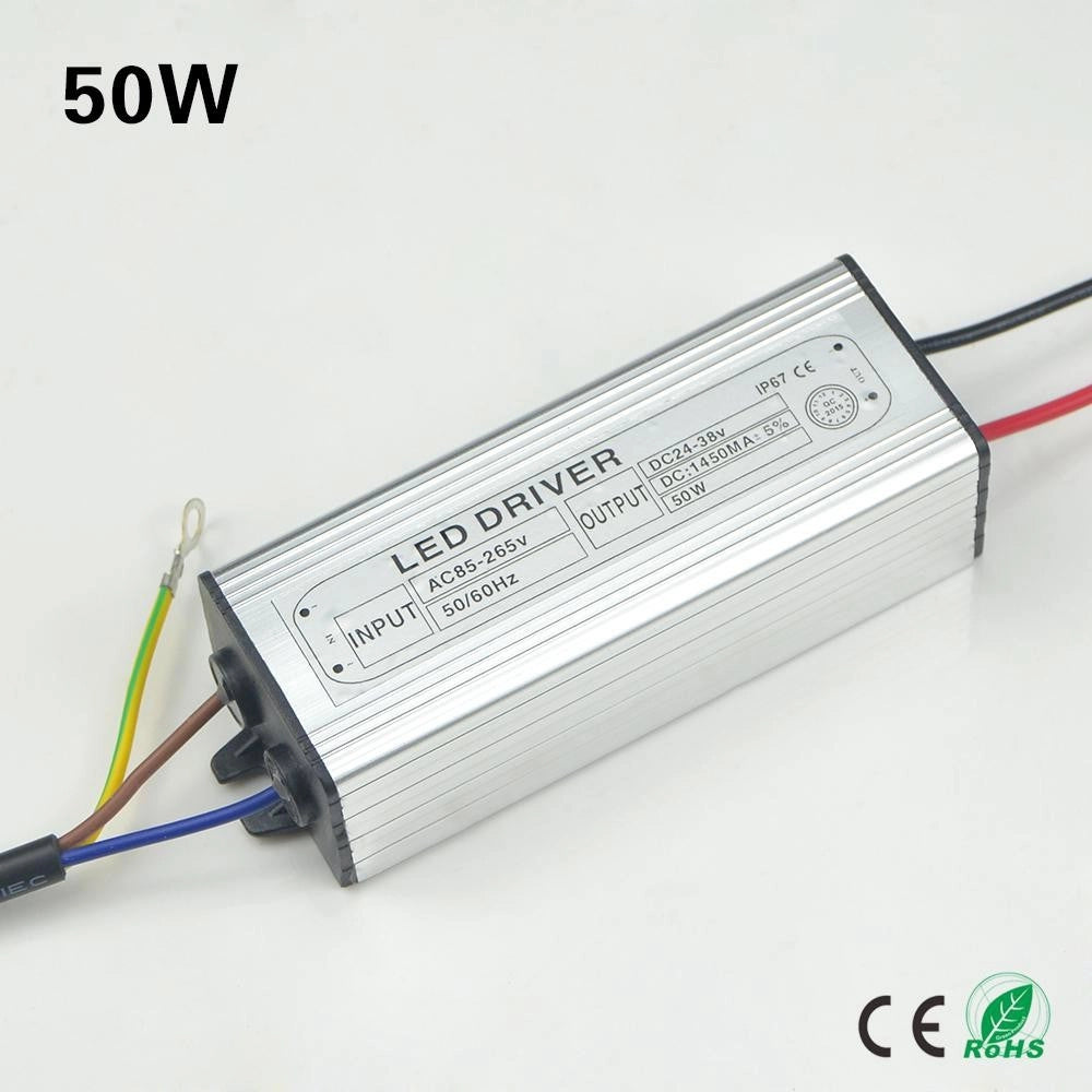 Trade Shop - Alimentatore Driver 220v Da 10w 20w 30w 50w 80w 100w Stabilizzato Fari A Led -