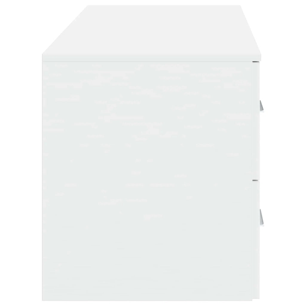 Set di mobili per il bagno 2 pz Bianco Legno ingegnerizzato 3404016