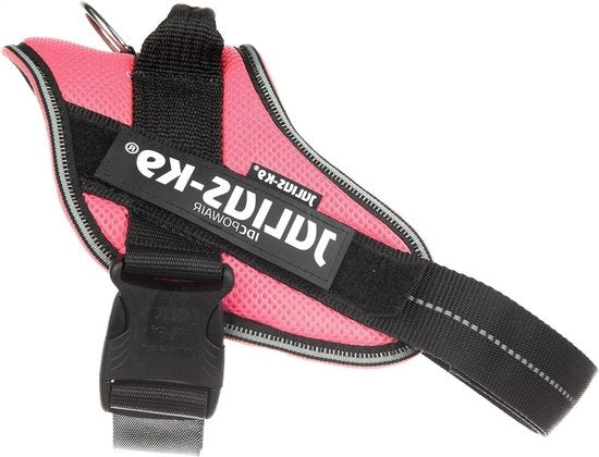 Cinturone per Cani in Pelle di Qualità - Dimensione M/0 - Rosa - Comodo e Sostenibile