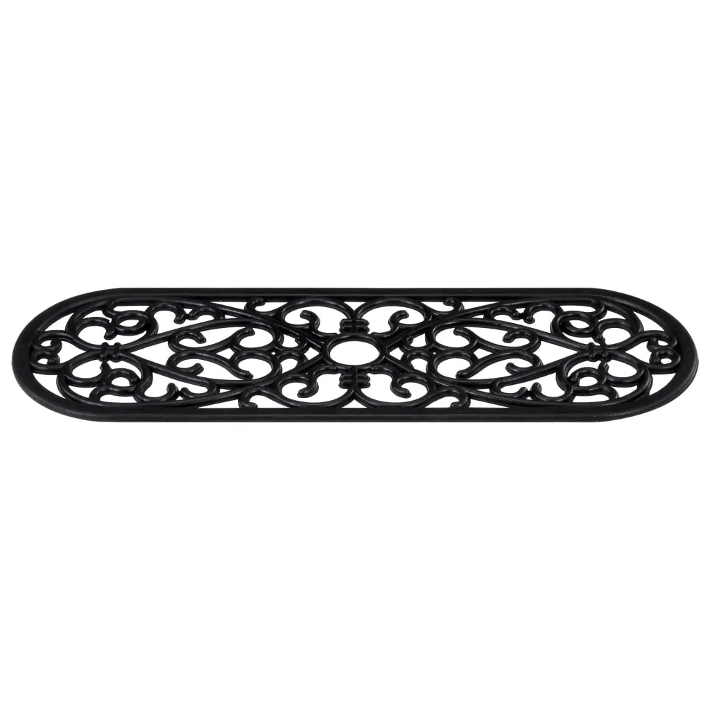 Tappetino per Scale 5 pz 25x75 cm in Gomma 155632