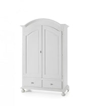 Armadio classico 2 ante legno bianco sporco  125x61x200 - Mobili 2G
