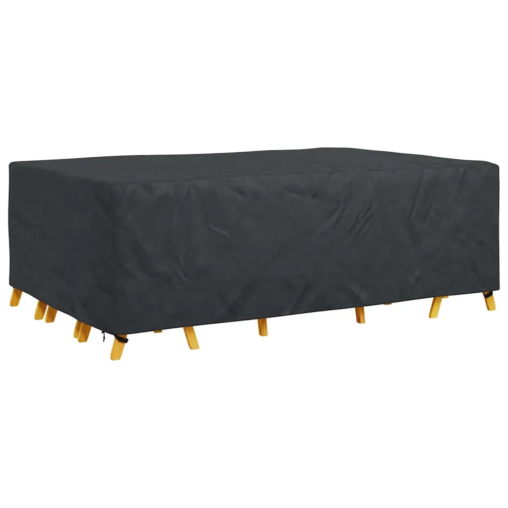 vidaXL Copertura per mobili da esterno Nero 300 x 200 x 90 cm 420D
