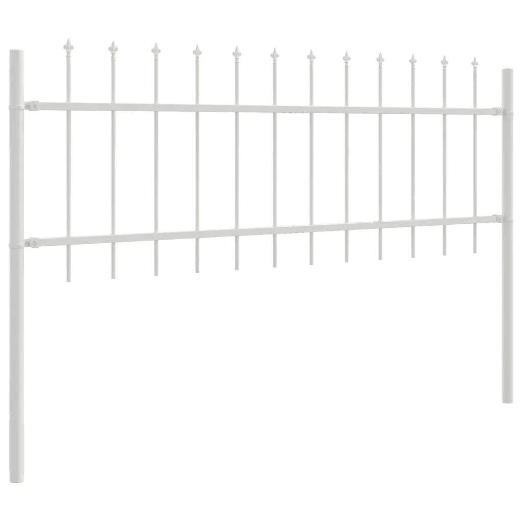 Recinzione per Giardino 3 pcs Bianco 5,1 x 0,6 m 3334058