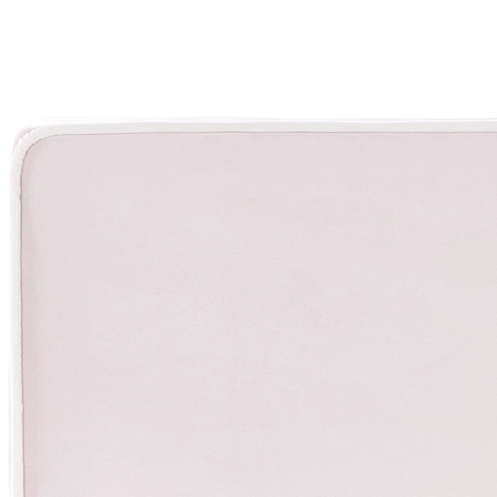 Letto singolo in velluto con telaio imbottito rosa camera da letto stile moderno tradizionale