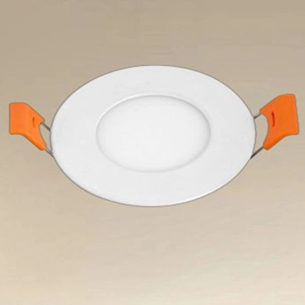 Trade Shop - Pannello Led 3 Watt Da Incasso Rotondo Bianco ø85mm Luce 3000k-6500k Ip20 00014 -