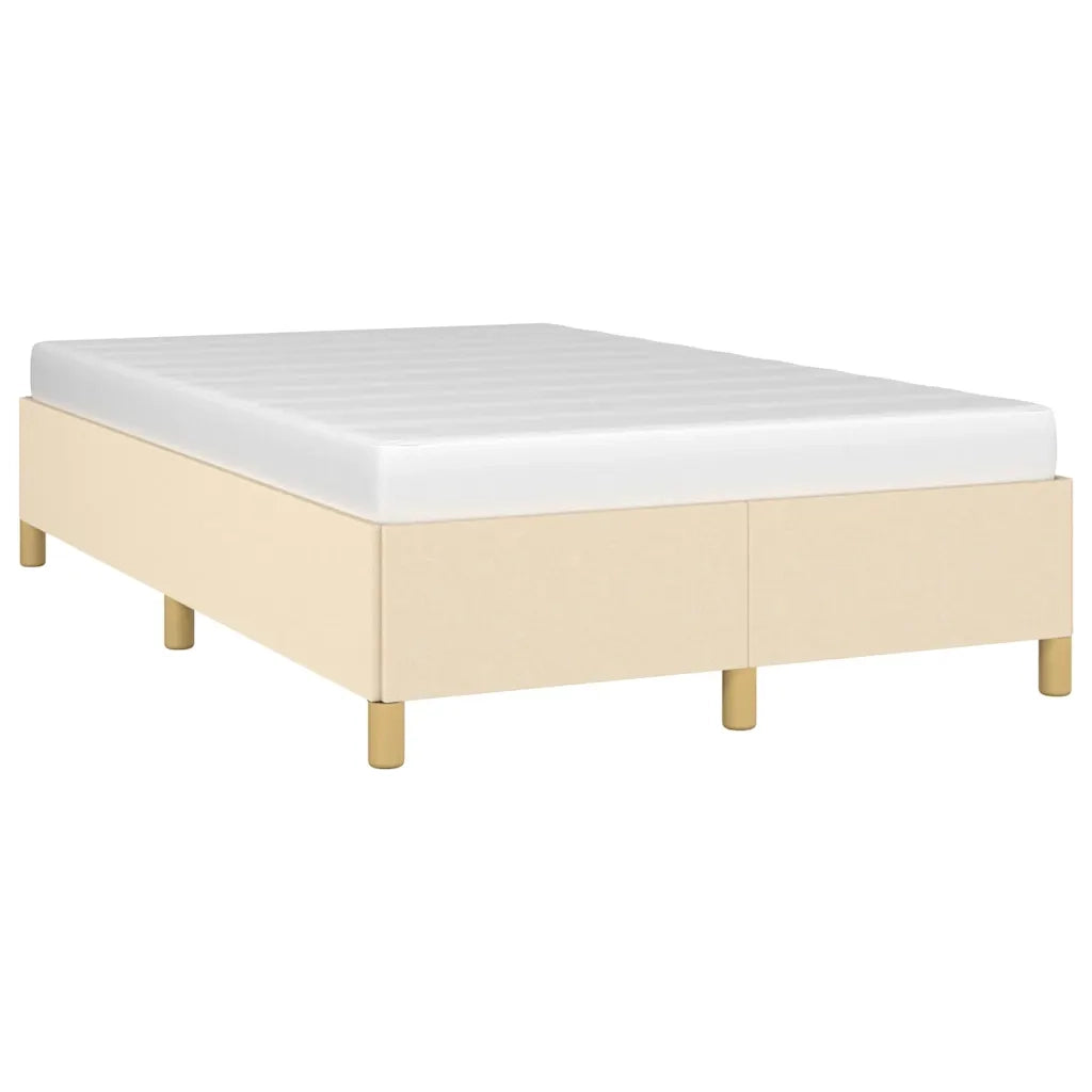 Giroletto senza Materasso Crema 120x190cm in Tessuto