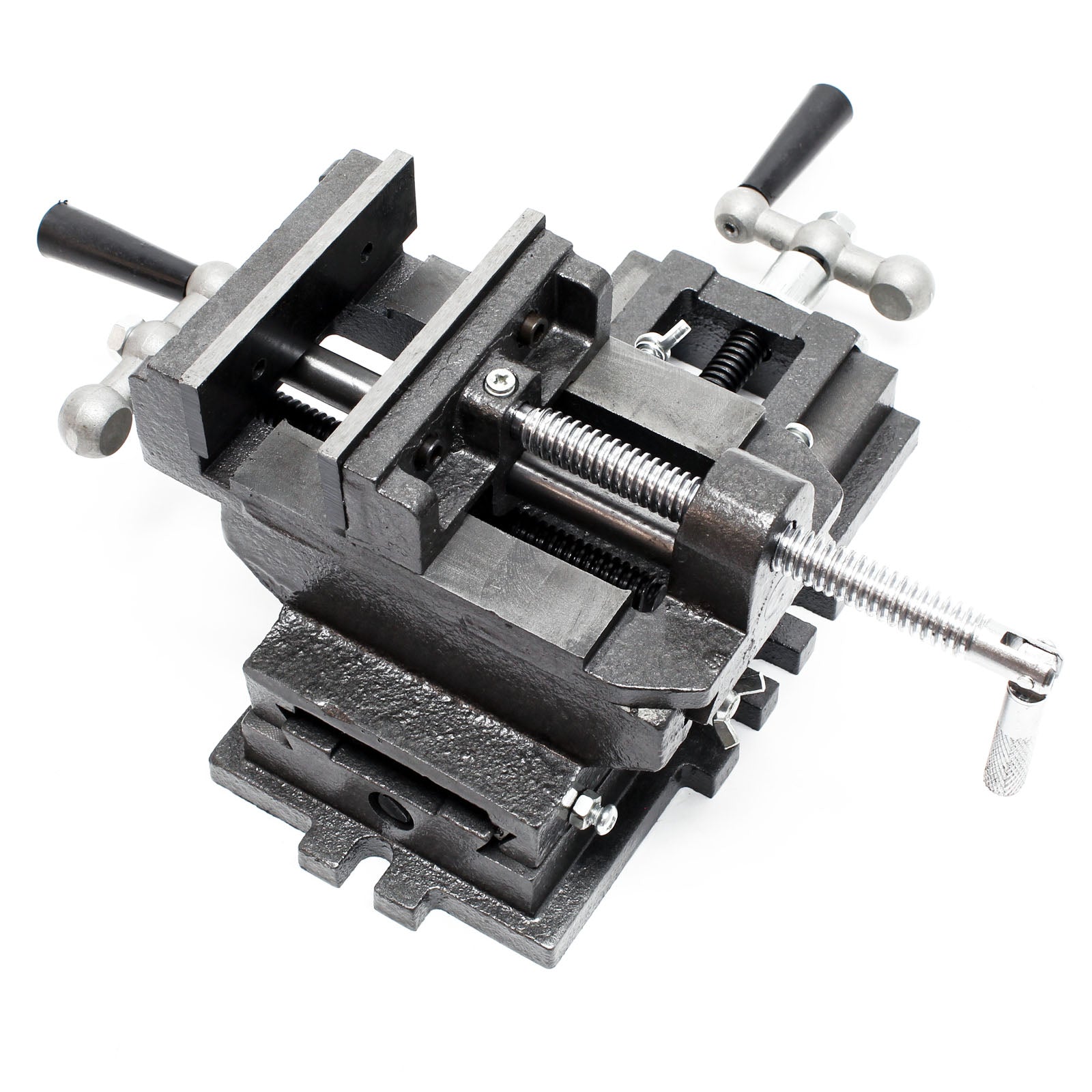 Morsa a croce per trapano 75mm Morsa a 2 assi X-Y per macchine trapani a colonna