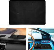 Matrice antislip universale, 19 * 12CM matrice antislip per auto con cuscinetto di supporto in gomma, matrice antislip per telefono cellulare, occhiali da sole, chiavi, ecc. con cuscinetto di fissaggio in silicone.