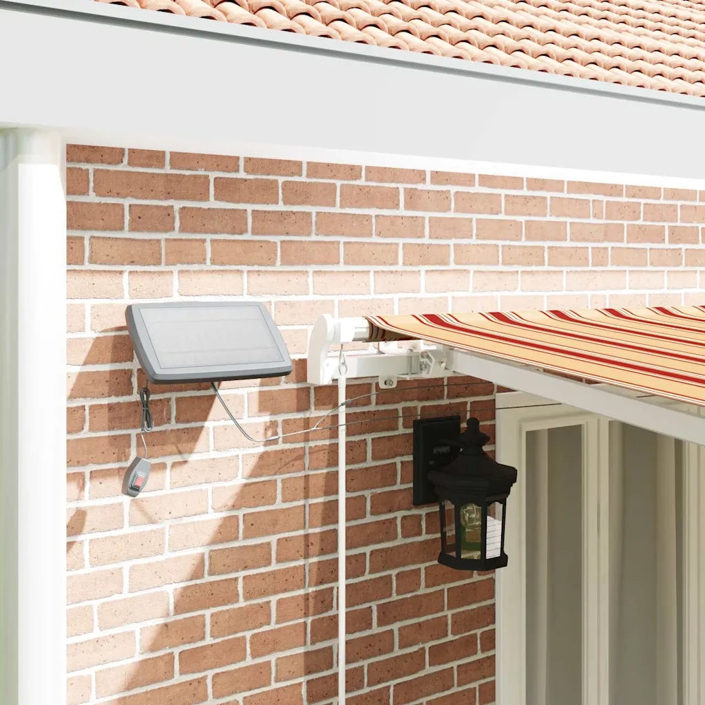 Tenda Retrattile Giallo e Arancione 600 × 350 cm 3331710