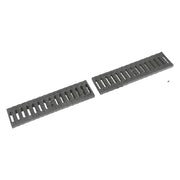 GRIGLIA PLASTICA PER CANALETTA 'TOP' C250 - cm   50 x 12,6 x H. 2,6- 2 pezzi