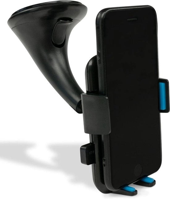 Ottimizzatore per smartphone per cruscotto, schermo di vettura, scrivania - rotazione 360° con coperchio ad aderenza forte