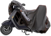 Zeildoek Premium per Motociclette/Scooter con Cassetta Superiore - Senza Crepe! - Copertura Idrorepellente - Zeildoek per Motociclette