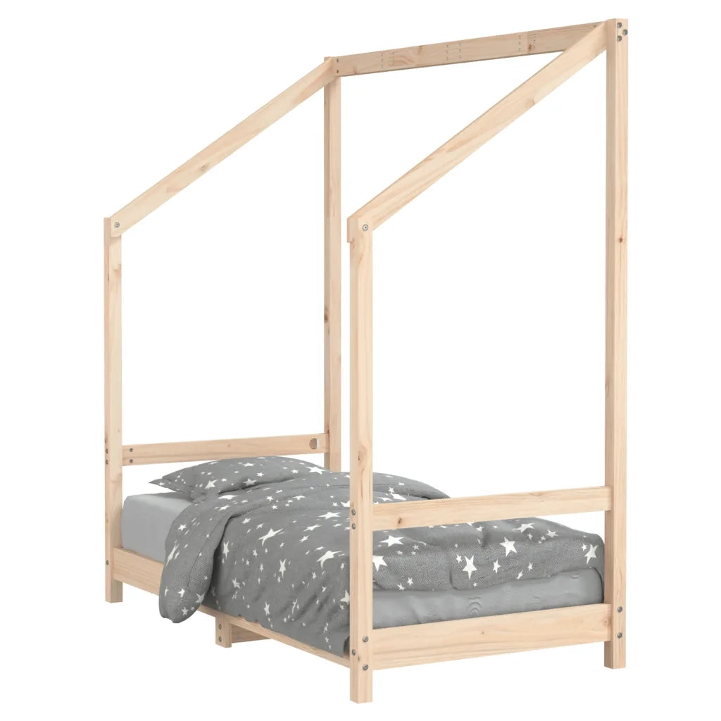 Giroletto per Bambini | Letto Infantile | Lettino 70x140 cm in Legno Massello di Pino