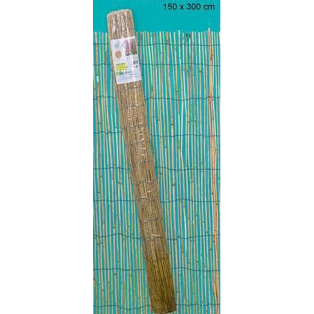 Trade Shop - Arella Frangivista In Bambù Classica Rotolo 150x300cm Per Recinzioni Giardini Tpl29 037512 -