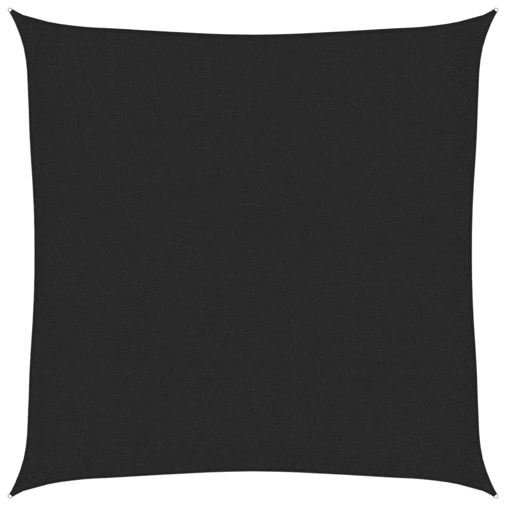 Vela Parasole 160 g/mÂ² Nera 3x3 m in HDPE cod mxl 8049
